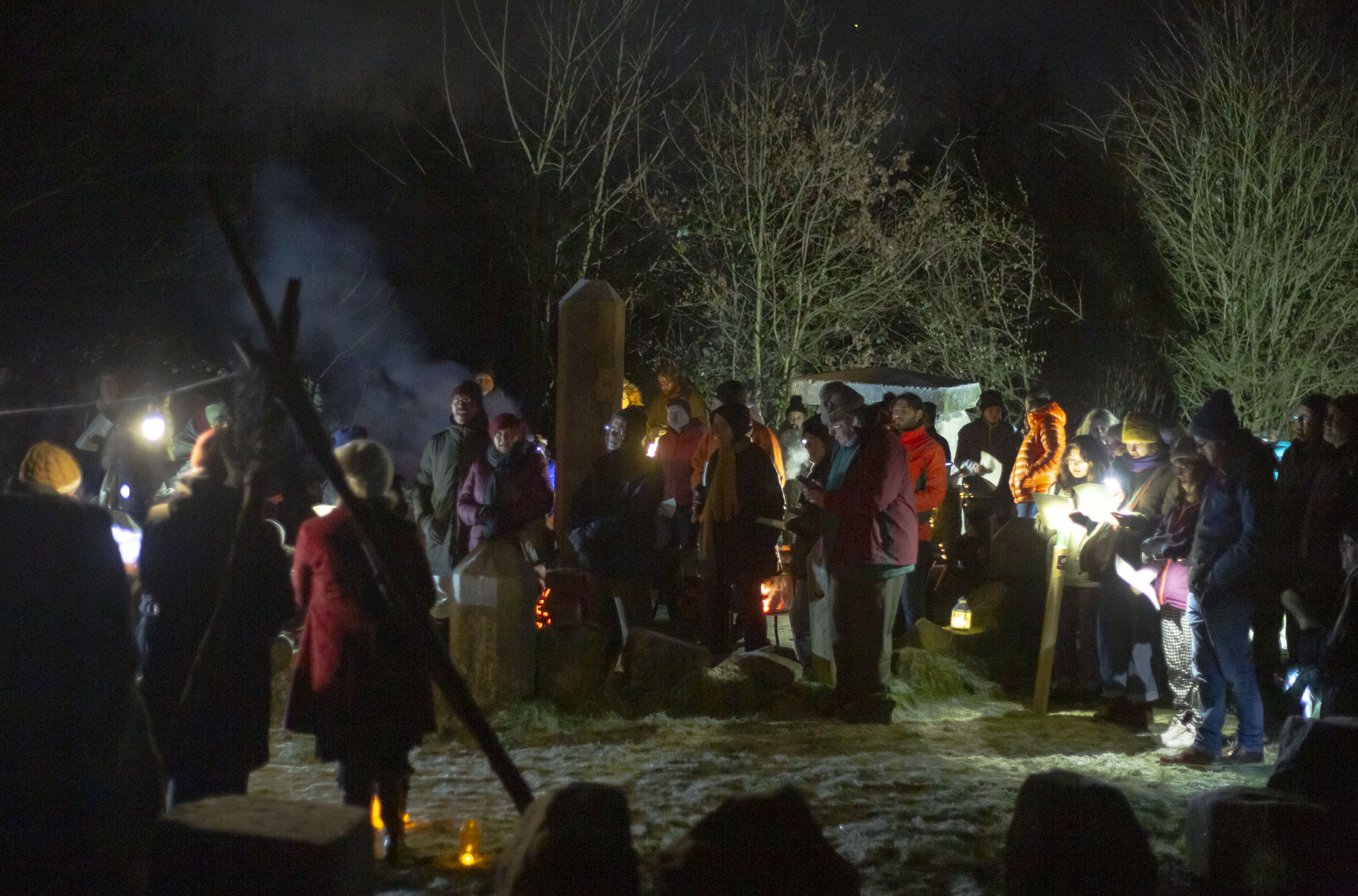 winter songs audience at the dragon stones